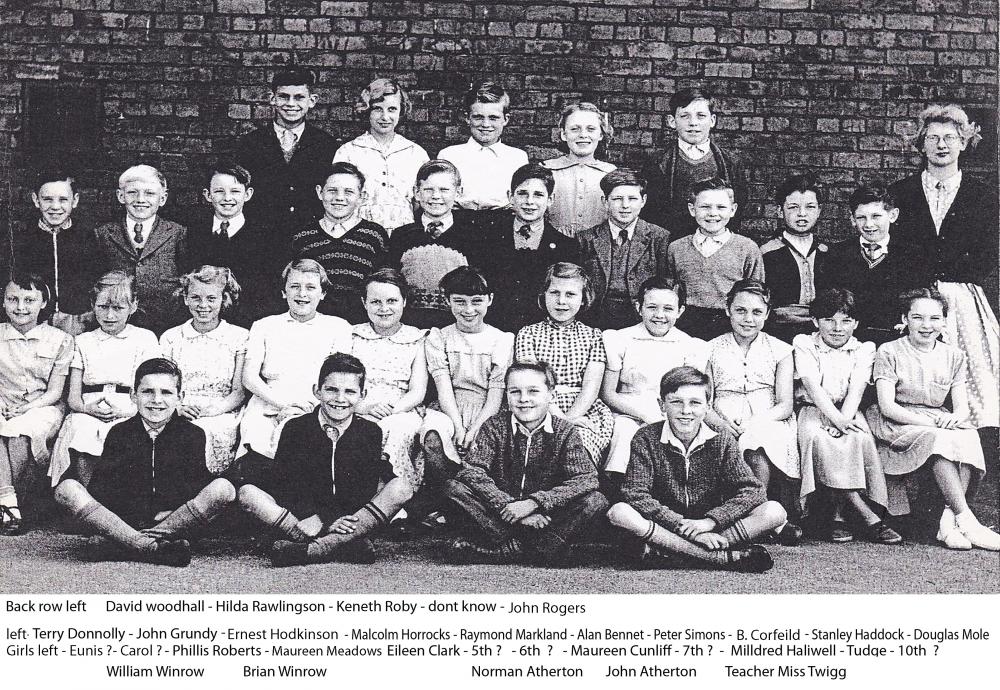Class photo c. 1955