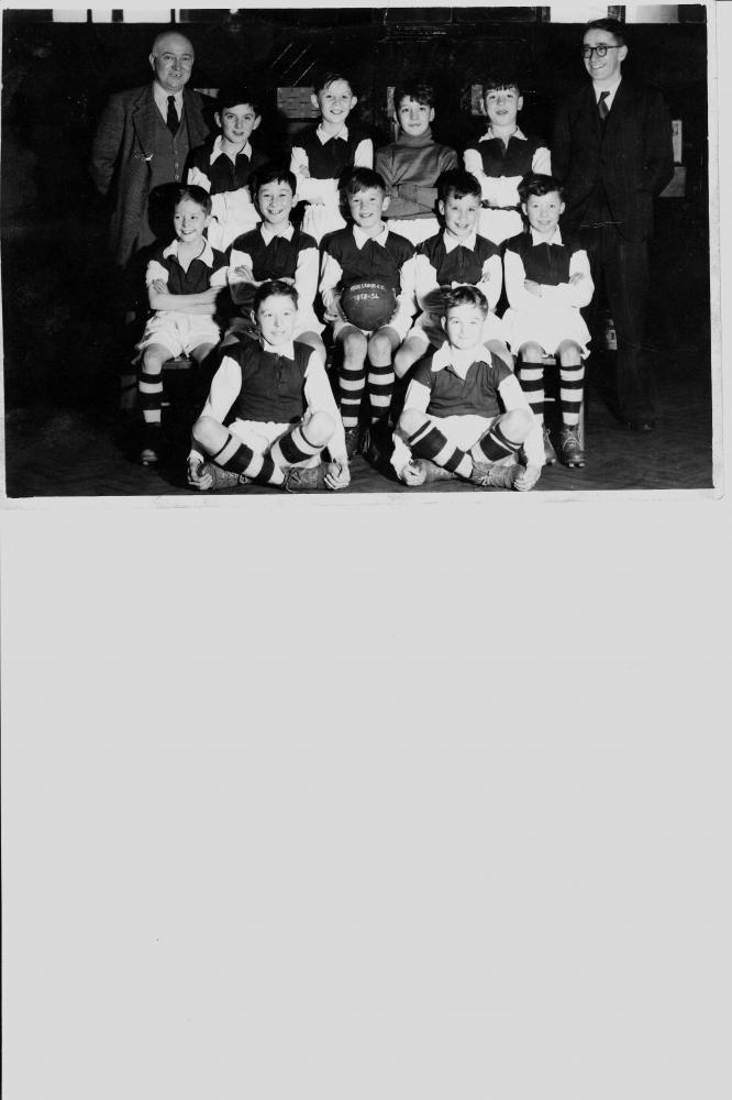 Poolstock C of E Football Team 1953 / 54