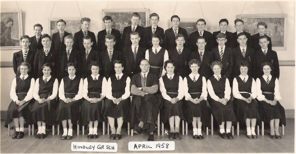 Hindley & Abram Grammar School, 1958.