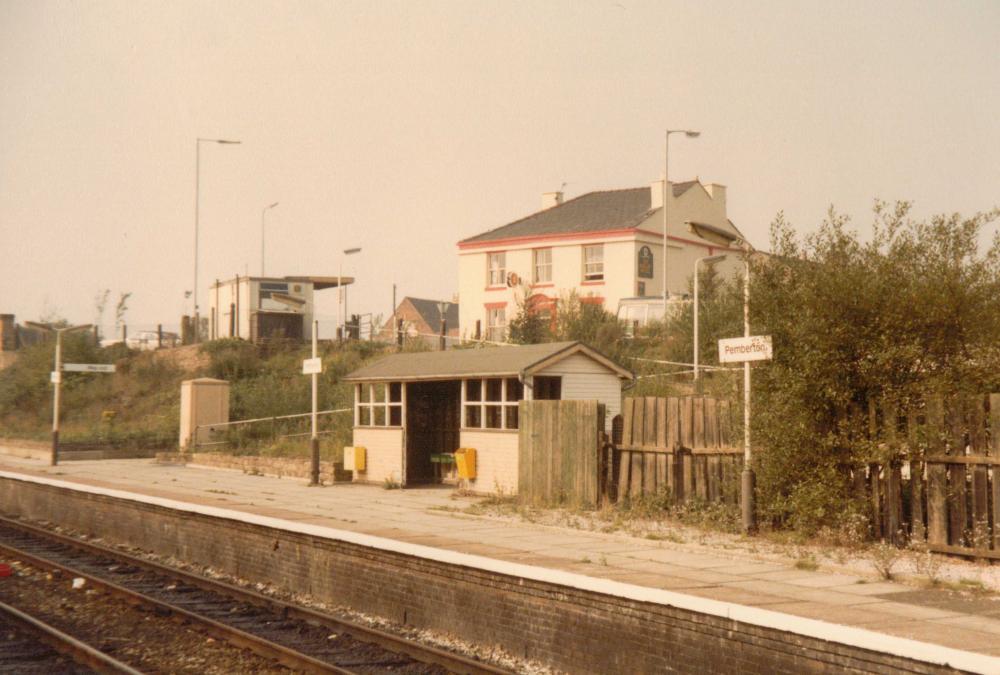 Pemberton Railway Station 1985