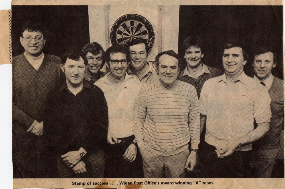 Royal Mail Darts team 1970's