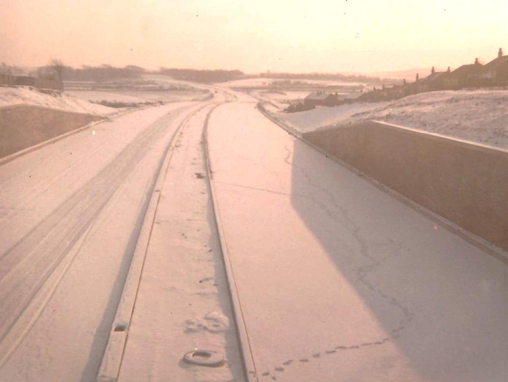 M6 southbound 5th Feb.1963.