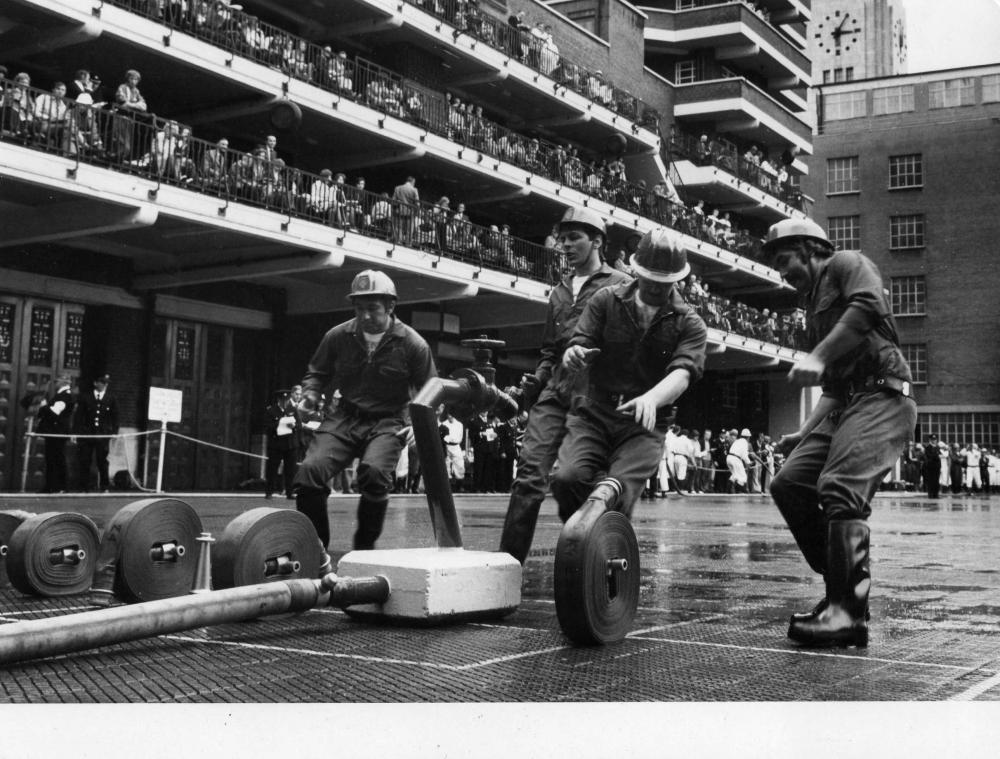 London firebrigade headquarters lambeth,national finals 1980