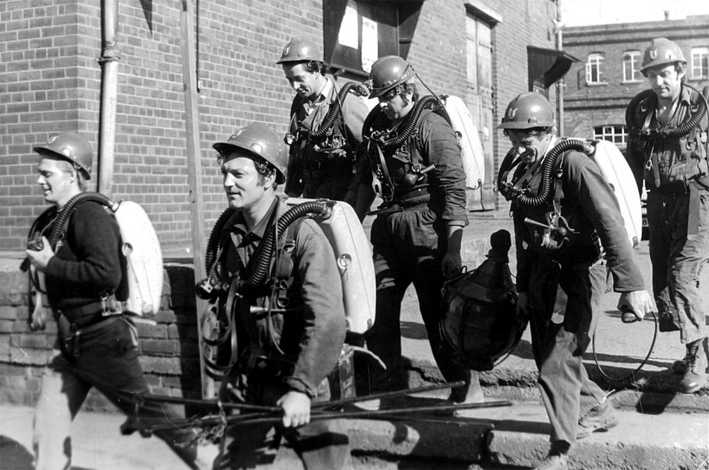 Golborne Colliery Mine Rescue Team