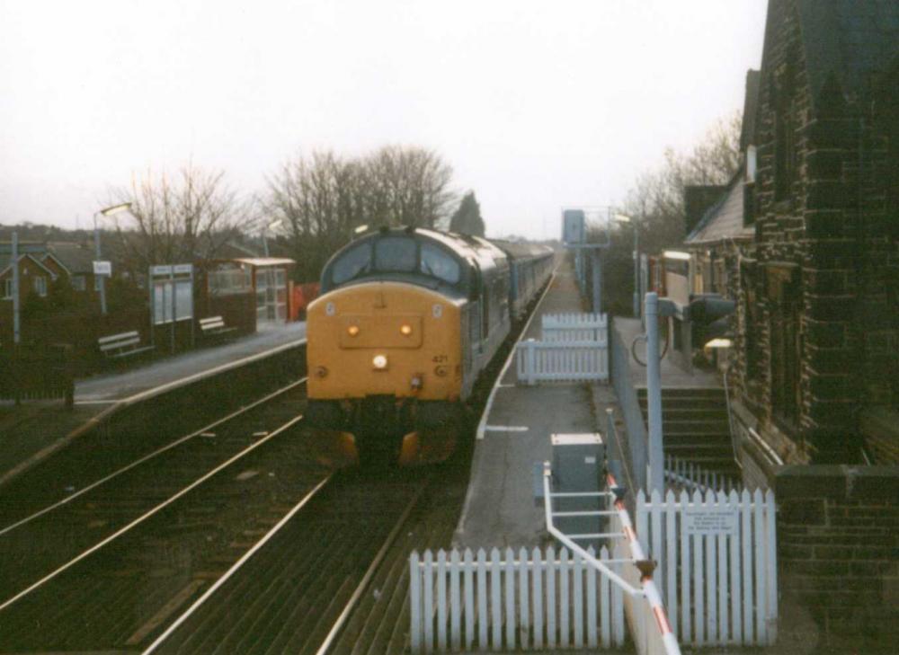 Up express at parbold 