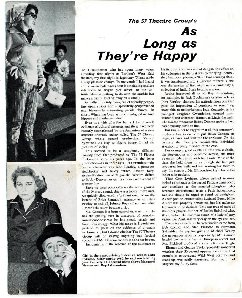 Taken from the 57 NEWS magazine 1965