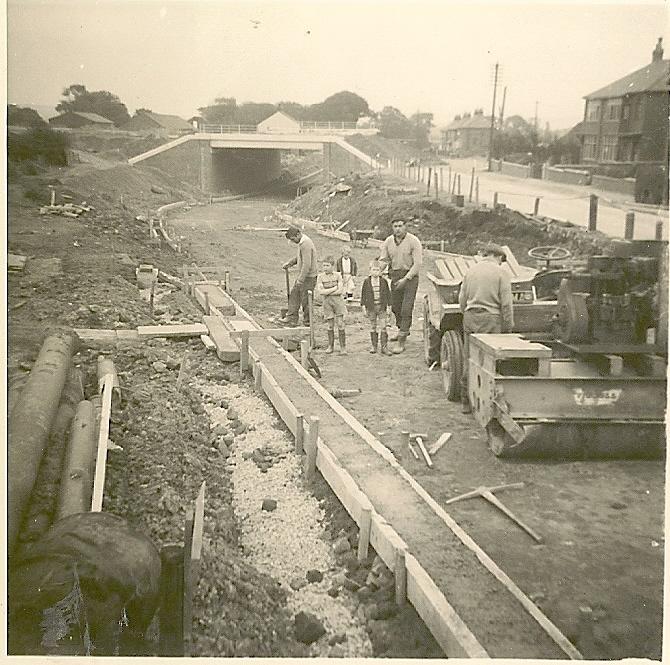 20-09-1962-Spring Road under construction (new route)