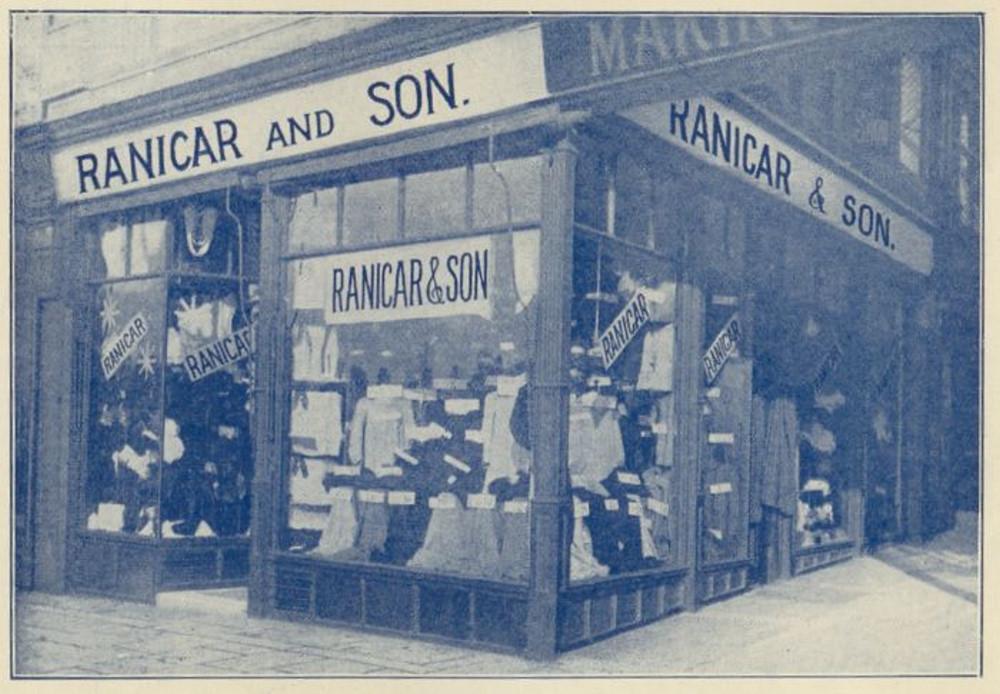 RANICARS CLOTHES SHOP 1908