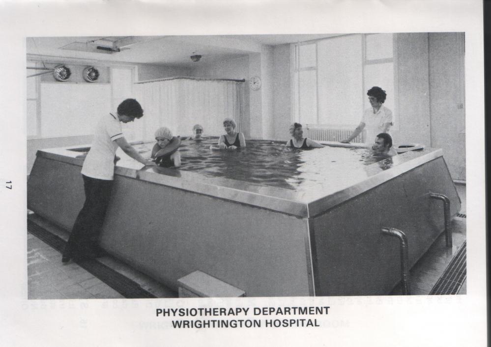 Wrightington hospital Physiotherapy Pool