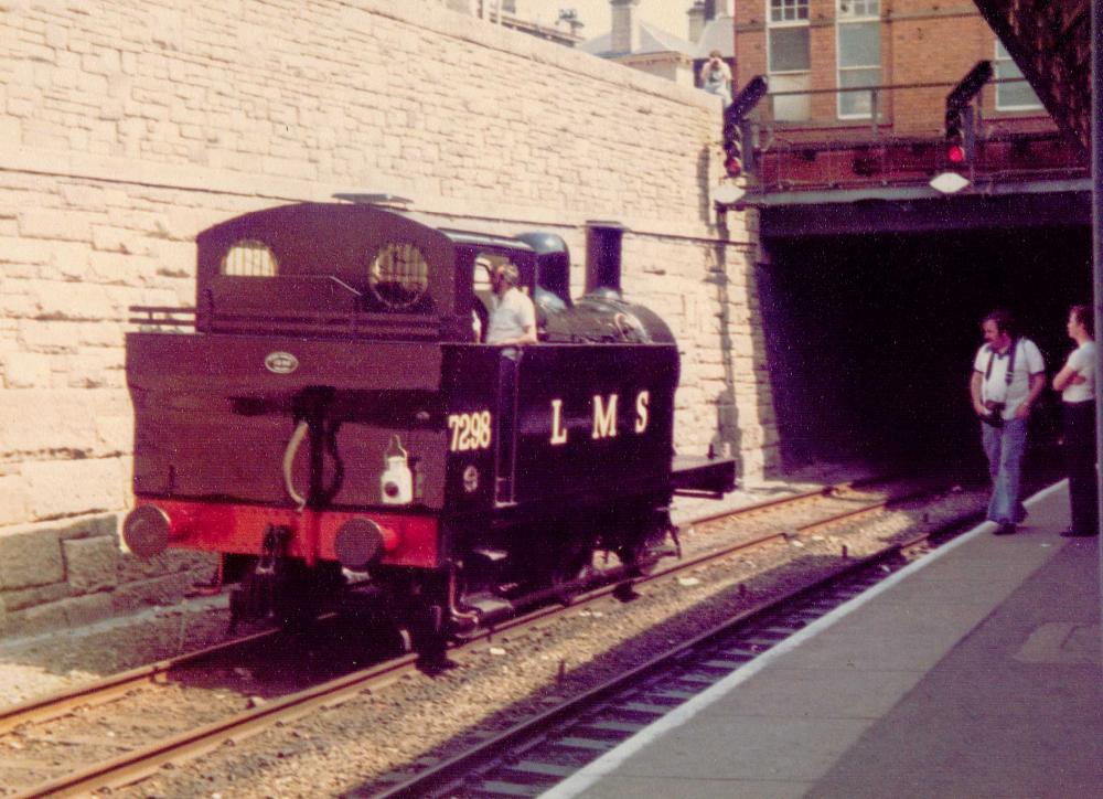 LMS Jinty at wallgate in 1980