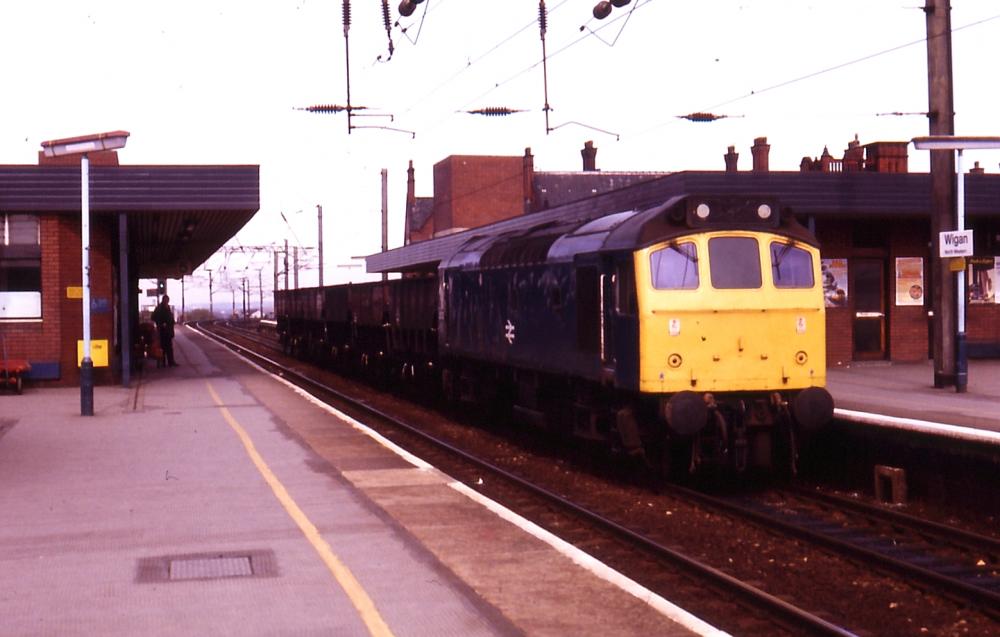 Class 25 at Wigan.