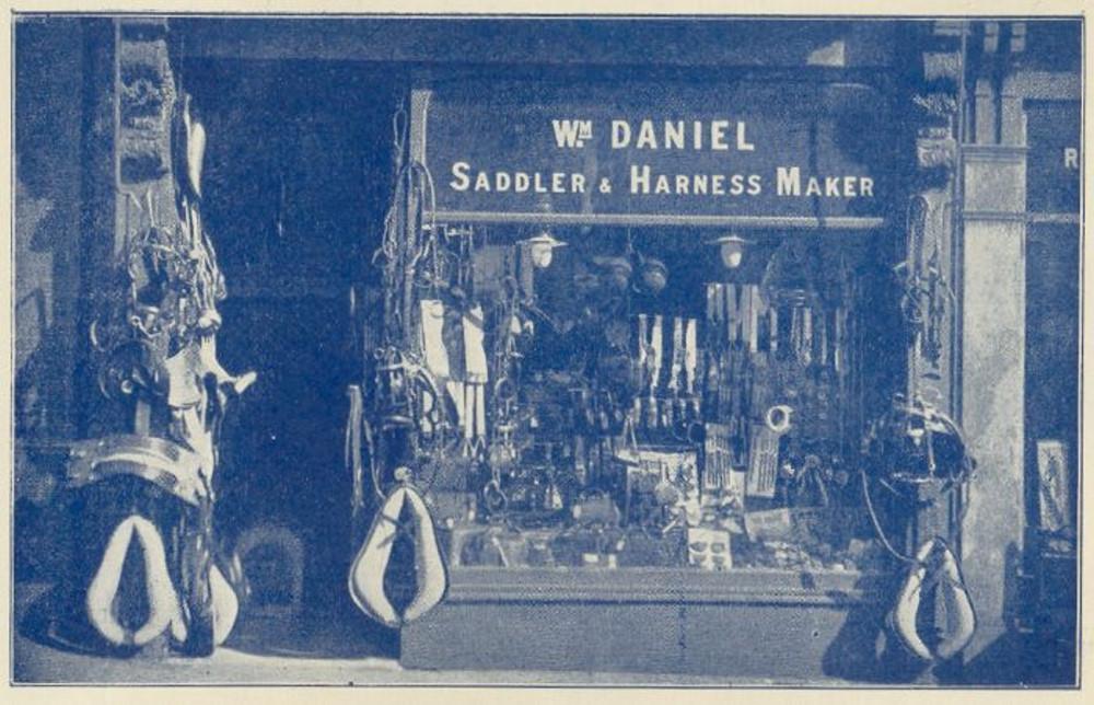 W.DANIEL SADDLER & HARNESS MANUFACTURER 1908