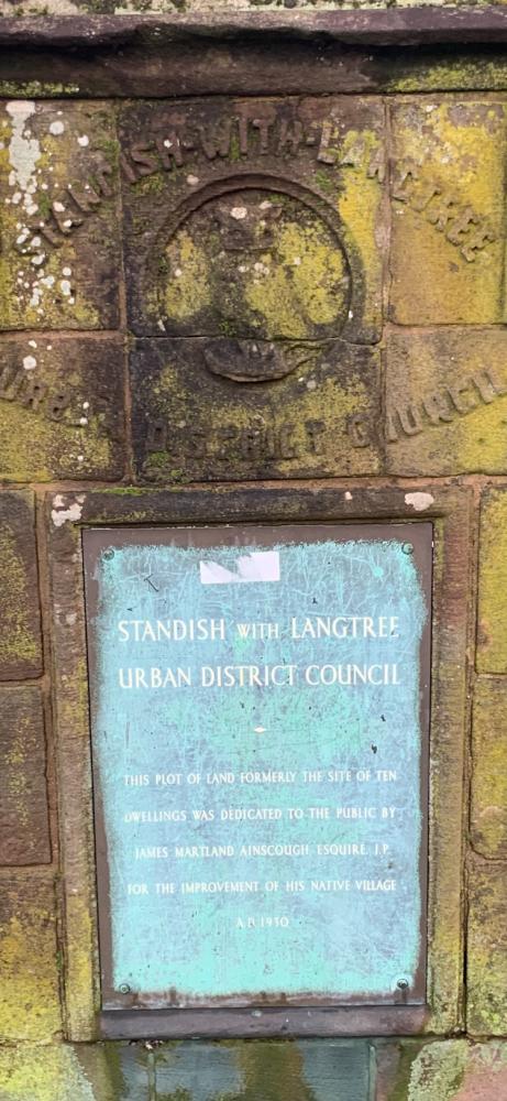 Ainscough plaque