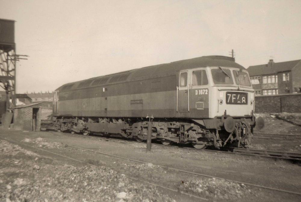 D1672 on shed 1968