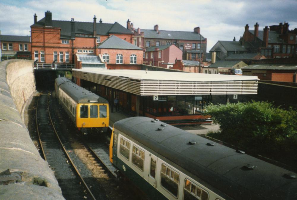 Wigan Wallgate Station Circa 1987