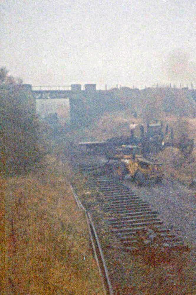 Whelley line being lifted