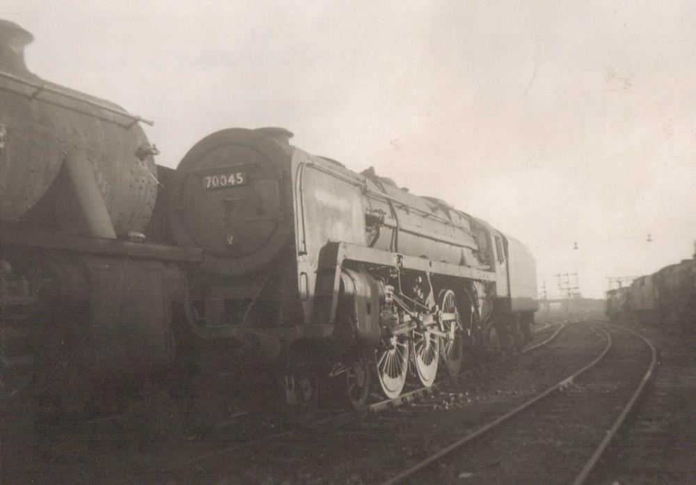 70045 Lord Rowallan Ready For Scrapping in 1968