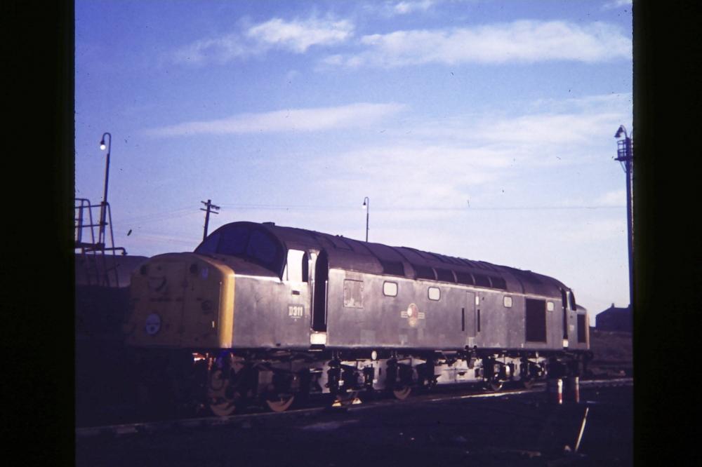 Green Class 40 At  Springs Branch 1968 