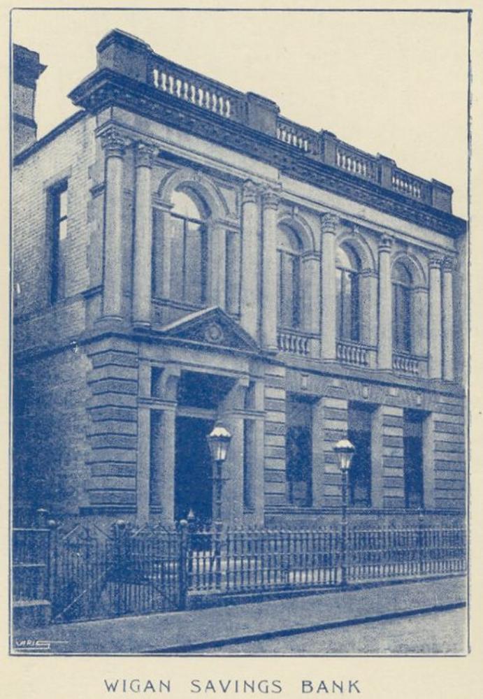 WIGAN SAVINGS BANK 1908