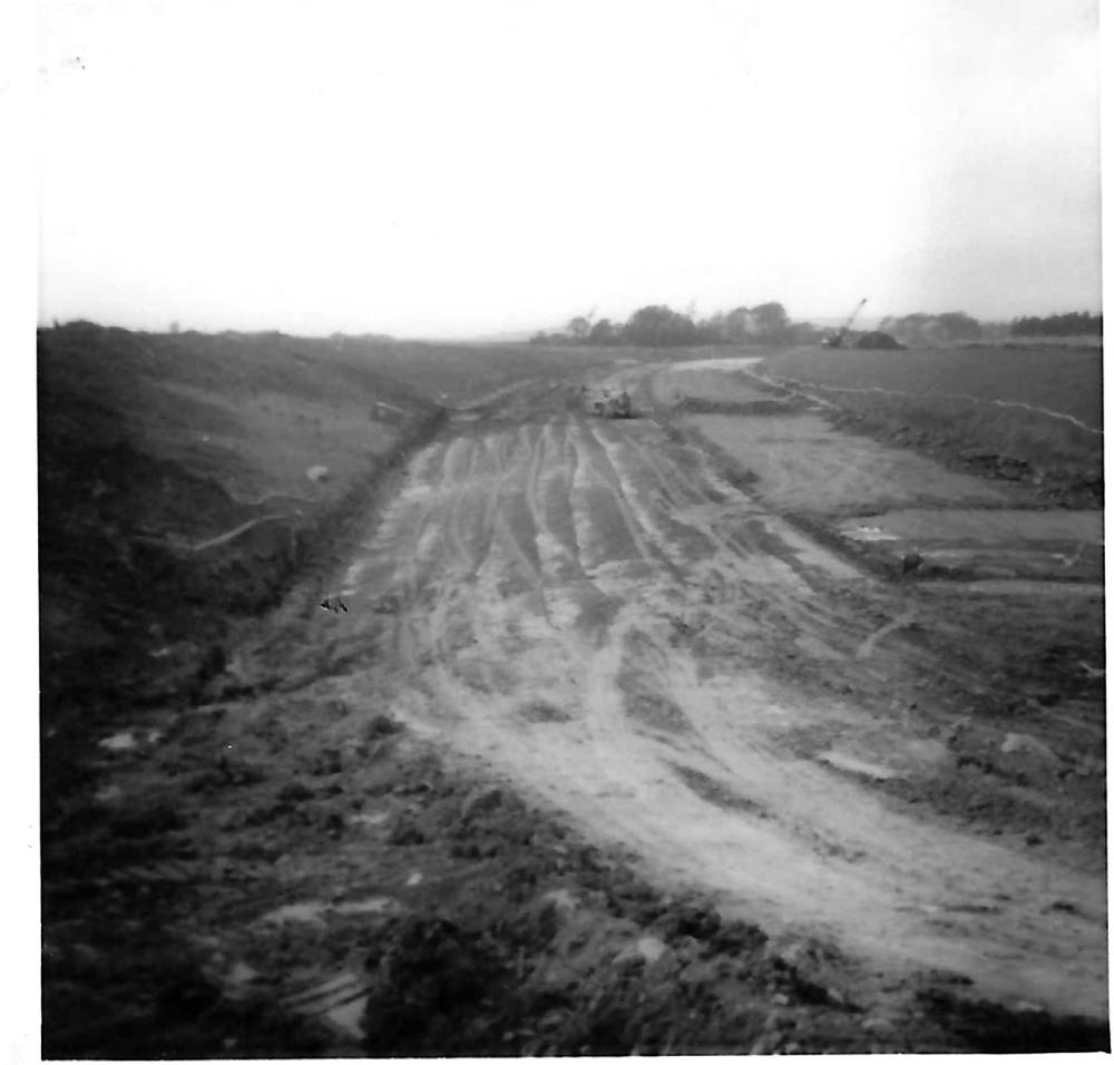 North View from Pemberton Road diversion (as was) . Compare with #35915 photo.