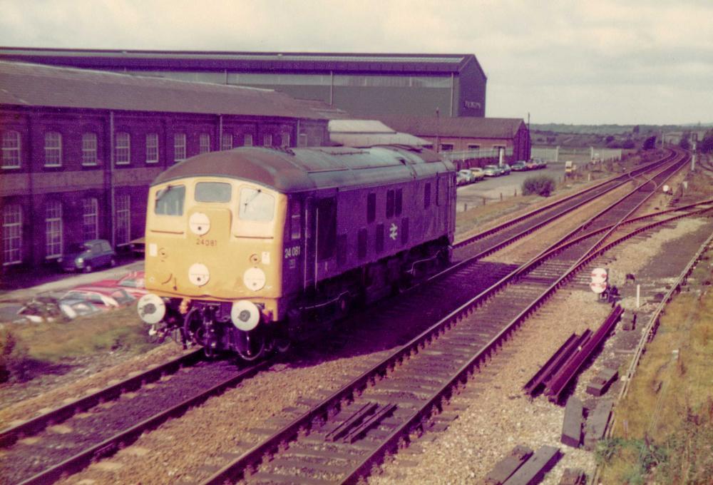 Light Engine Heading For Southport (Circa 1979)