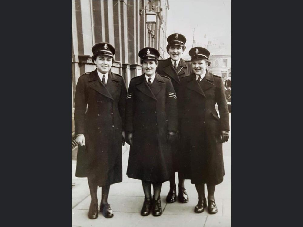 Four admirable Wigan Borough Police ladies.
