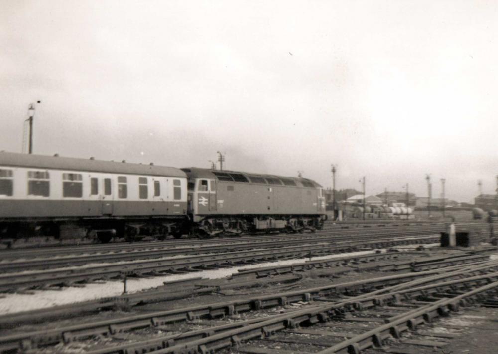 Southbound Express At Springs Branch 1969