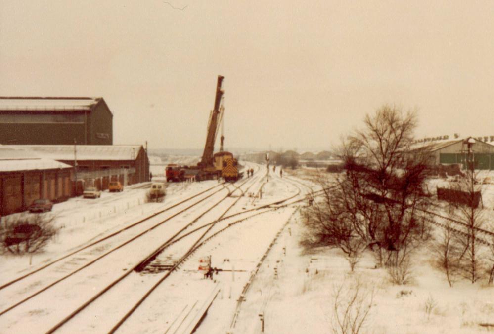 Breakdown Crane At Douglas Bank,(late 1970s)