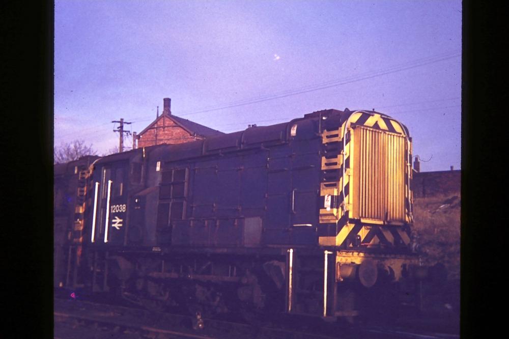 08 Diesel Shunting Loco At Springs Branch 