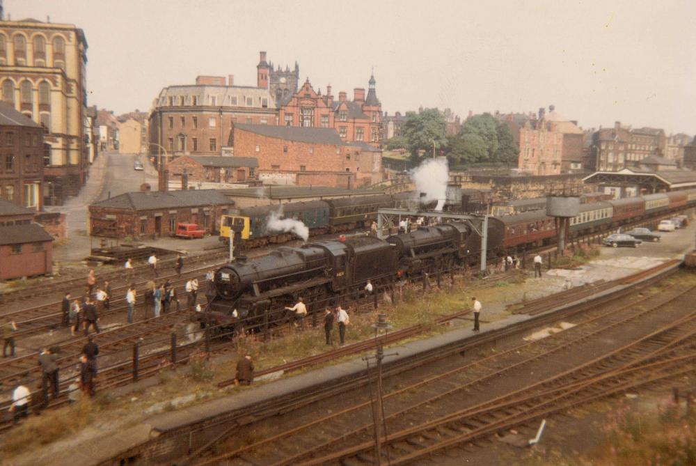 Farewell To Steam At Wallgate 1968