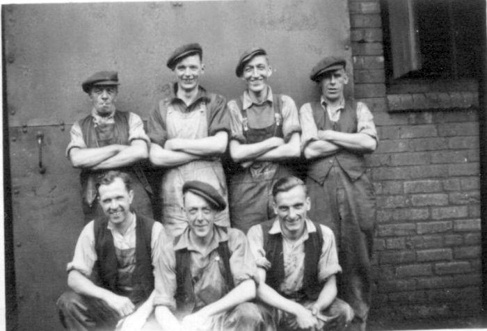 Some of the men who worked the furnaces.