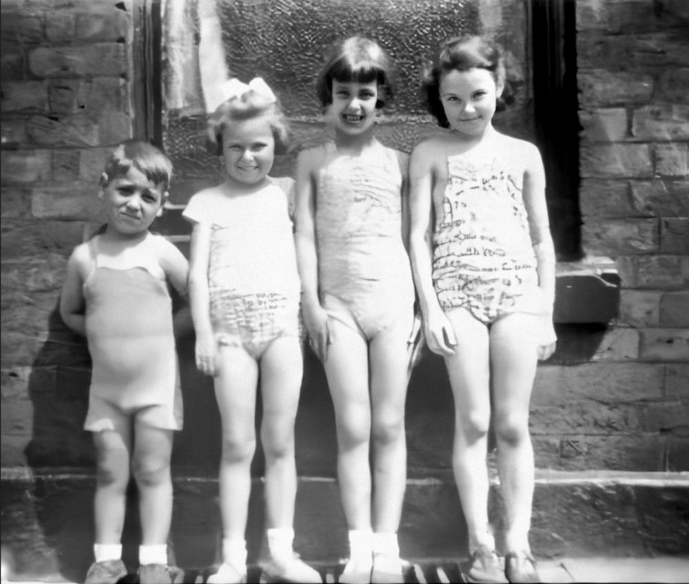 Birkett Bank Bathers 1952