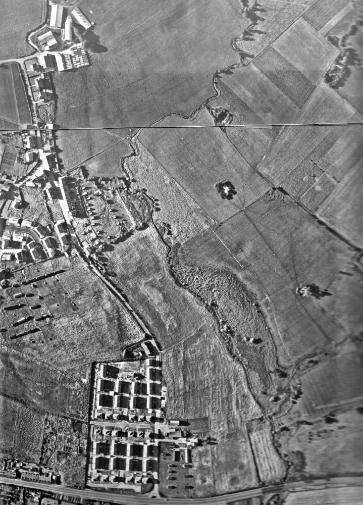Aerial View of Spencers Lane c1960