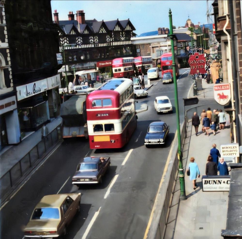 Wallgate Traffic 1972