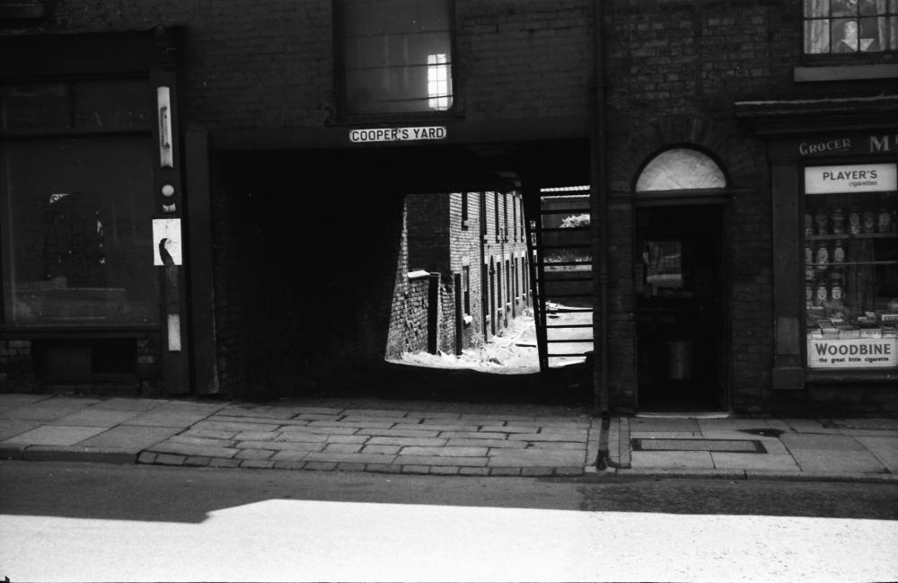 Cooper's Yard, Bridge Street, Hindley 1962