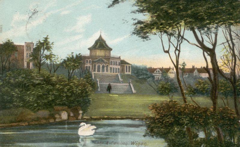 Lake and Pavilion.