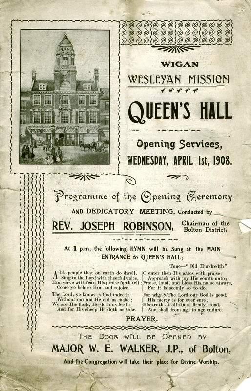 Programme of the Opening Ceremony, 1908.