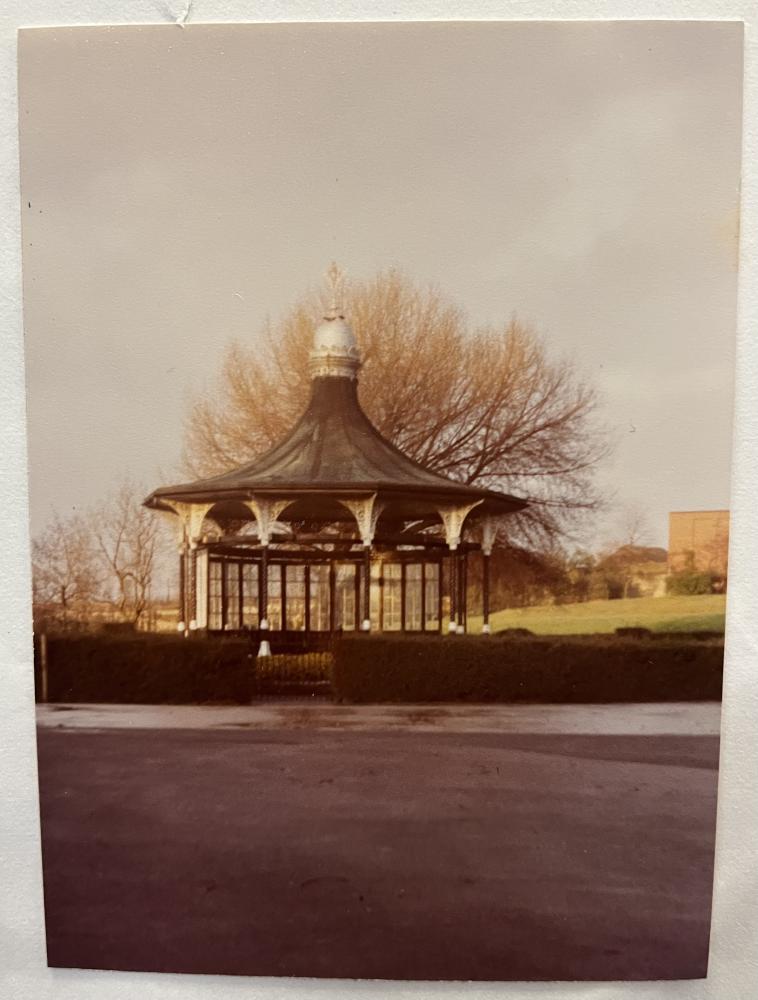 Band stand aprox late 70s early 80s