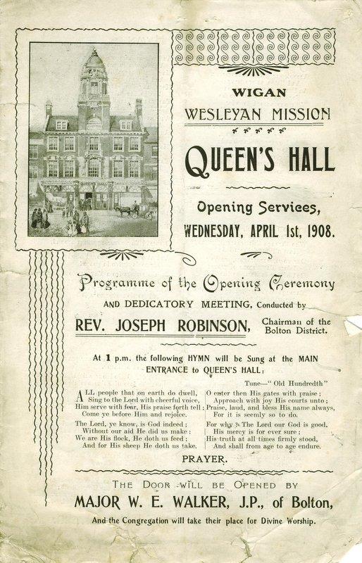 OPENING PROGRAMME 1908
