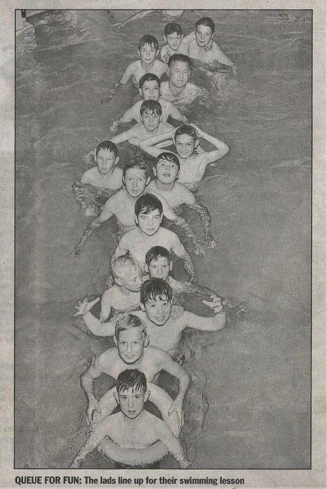 Wigan baths1960's - Local Paper Photo