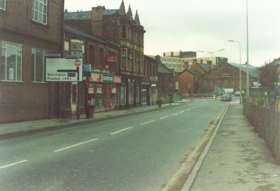 Greenough Street in the 1980s.
