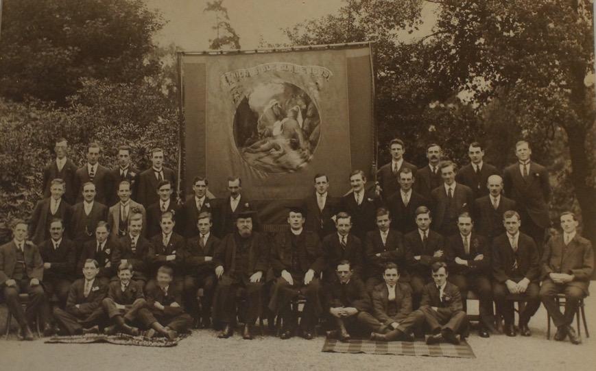 St Wilfrid's Men's Bible Class 1924-25