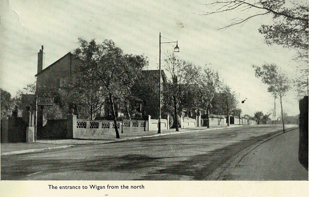 THE ENTRANCE TO WIGAN FROM THE NORTH