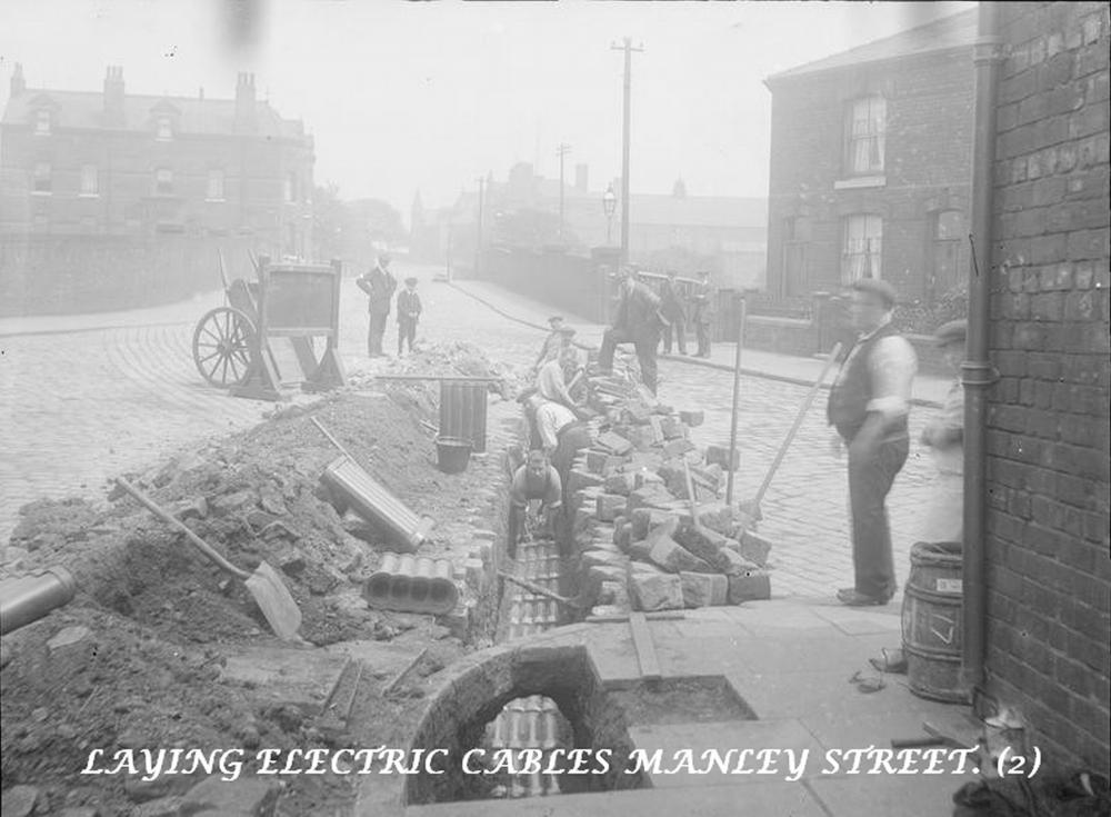 Laying electric cables (2)