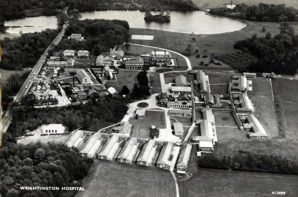 Aerial view of Wrightington Hospital