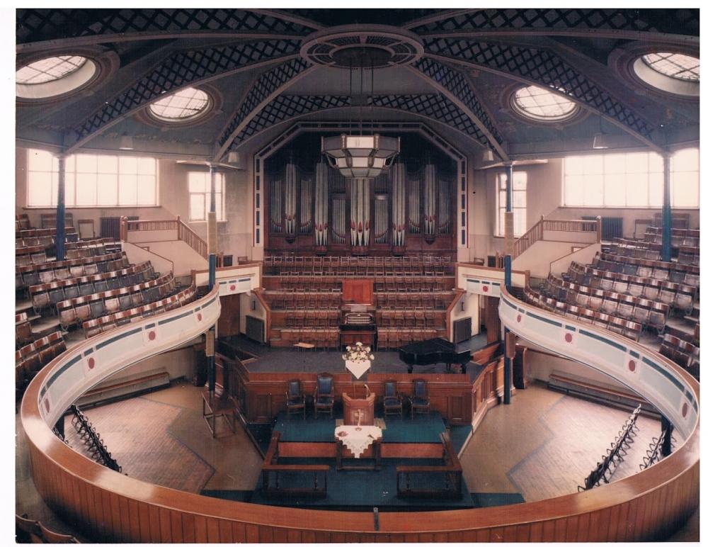 Queens hall main hall.