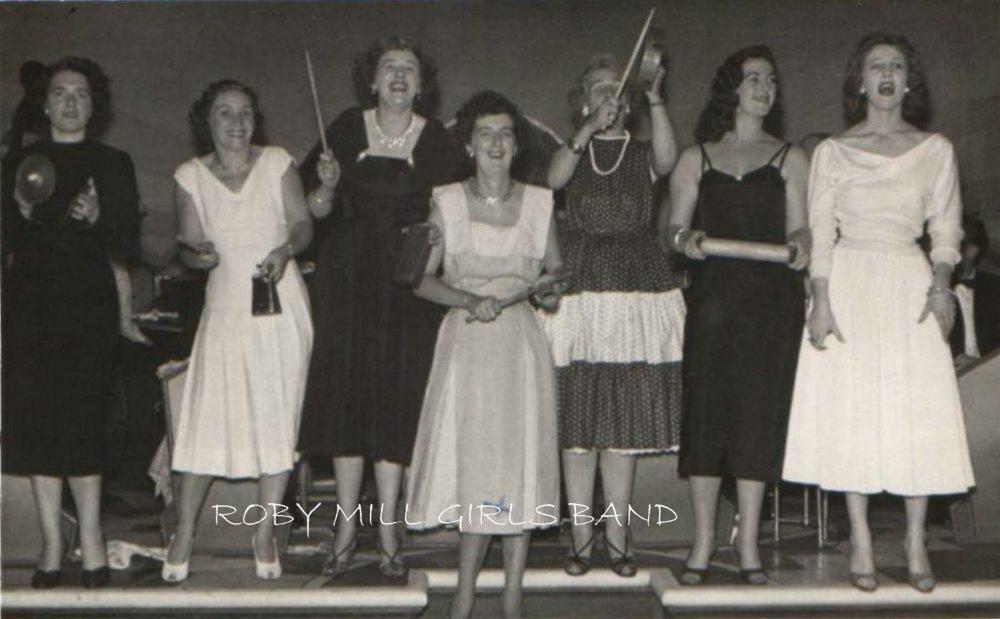 Roby Mill Girls Band 1950'S