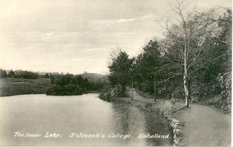 The Lower Lake, St Joseph's College, Upholland.