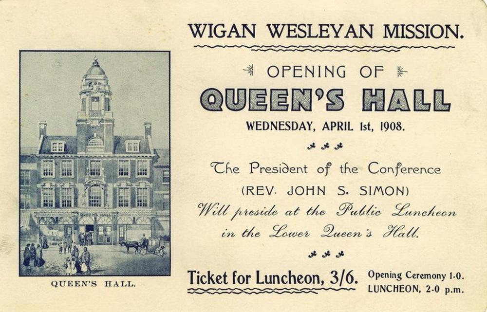Opening ticket 1908