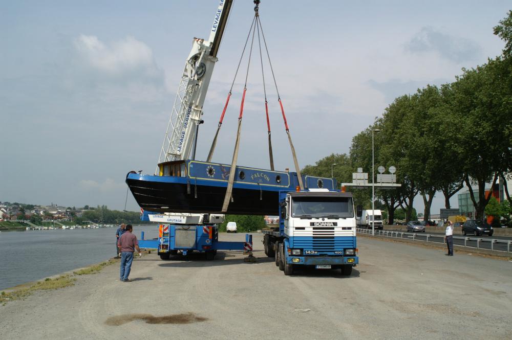 My arrival in Angers, 2007